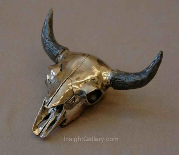 Bison Skull by Jim Eppler